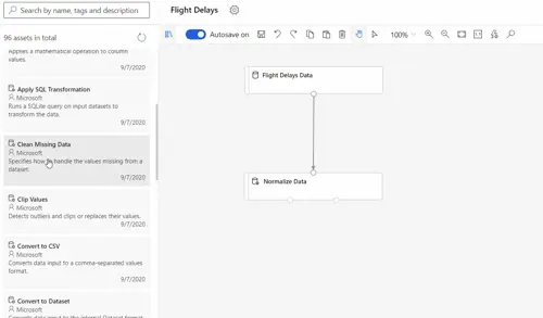 The Azure ML Designer