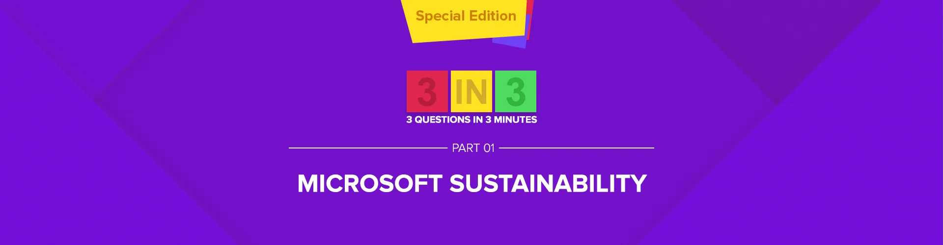 Microsoft Sustainability Part 1