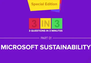 Microsoft Sustainability Part 1