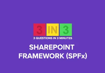 3N3-Digital Transformation Vlog- Microsoft SharePoint Framework (SPFx)