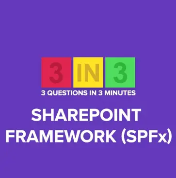 3N3-Digital Transformation Vlog- Microsoft SharePoint Framework (SPFx)