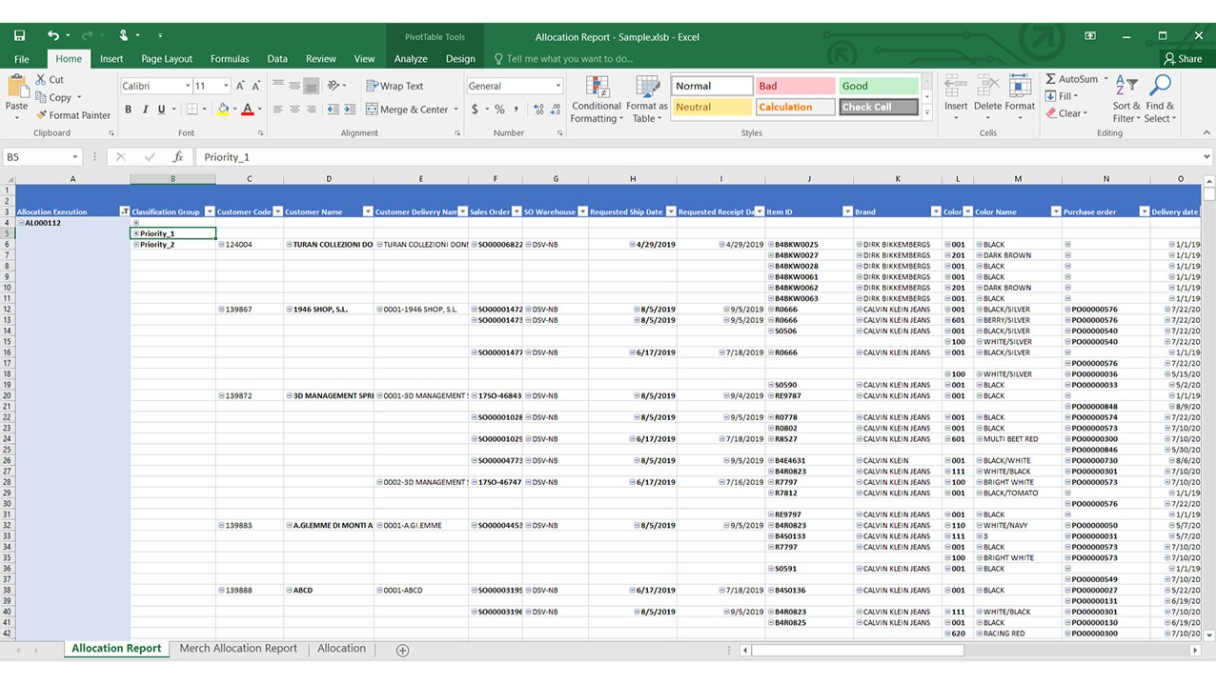 Stock Allocation in Retail and Fashion - Reply Cluster