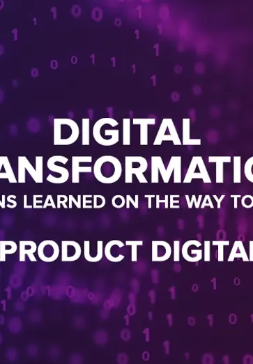 Digital Transformation Part 9 - Product Digitalization