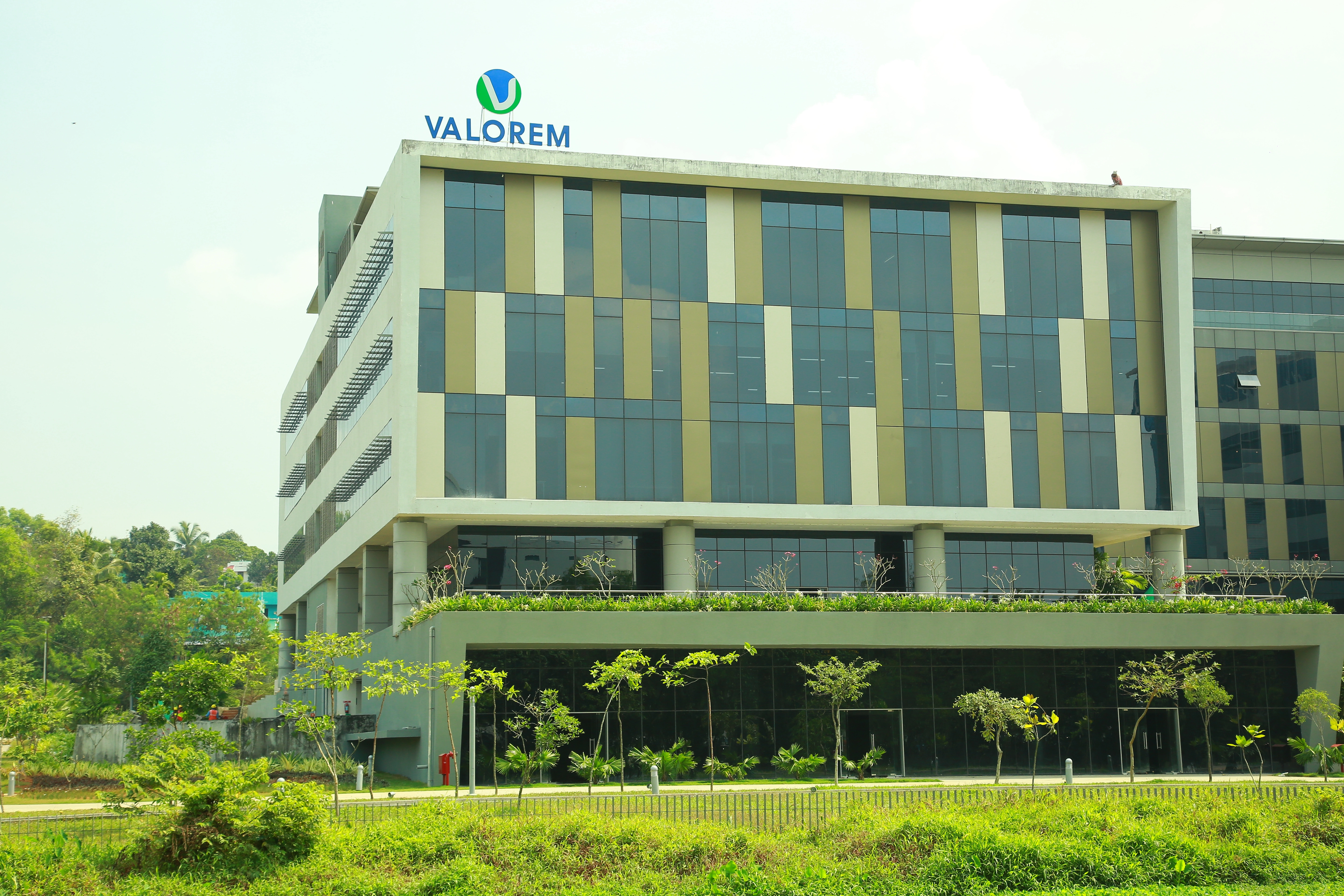 Valorem's new office space in the SmartCity Kochi IT Business Park.